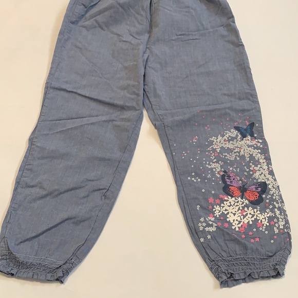 3/$25 H&M Chambray Jumpsuit Romper Size XS 4/5 - Picture 2 of 4